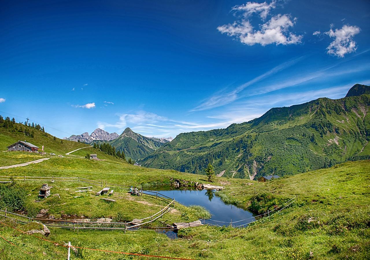 Hotel Garni Enzian Дамюльс Екстер'єр фото